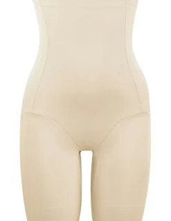 Naomi & Nicole Unbelievable Comfort Hi Waist Longleg in Warm Beige