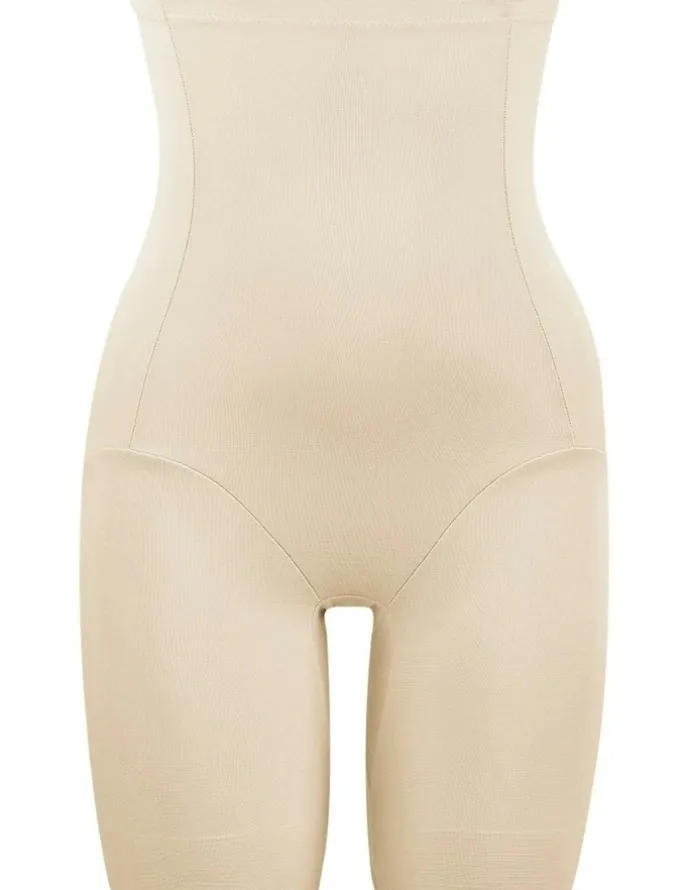Naomi & Nicole Unbelievable Comfort Hi Waist Longleg in Warm Beige
