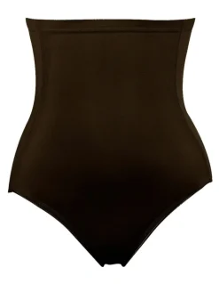 Naomi & Nicole Unbelievable Comfort Hi Waist Brief in Black