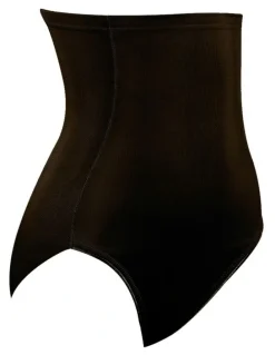 Naomi & Nicole Unbelievable Comfort Hi Waist Brief in Black
