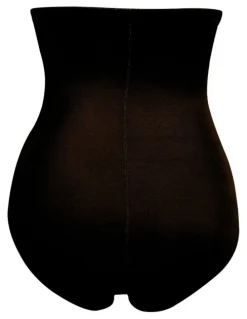 Naomi & Nicole Unbelievable Comfort Hi Waist Brief in Black