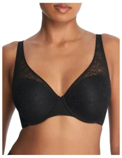 Natori Pretty Smooth Wired Full Coverage Contour Bra in Black
