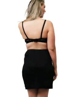 Naturana Half Slip Lingerie Underskirt in Black