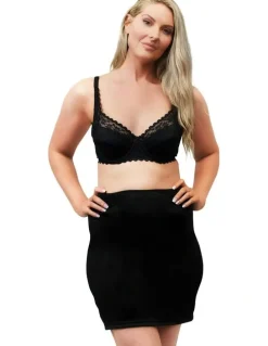 Naturana Half Slip Lingerie Underskirt in Black