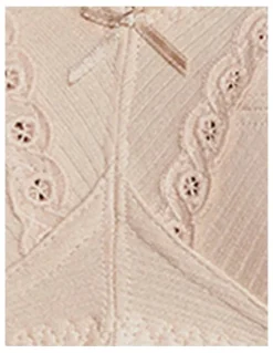 Naturana Wirefree Ribbed Pure Cotton Bra in Beige