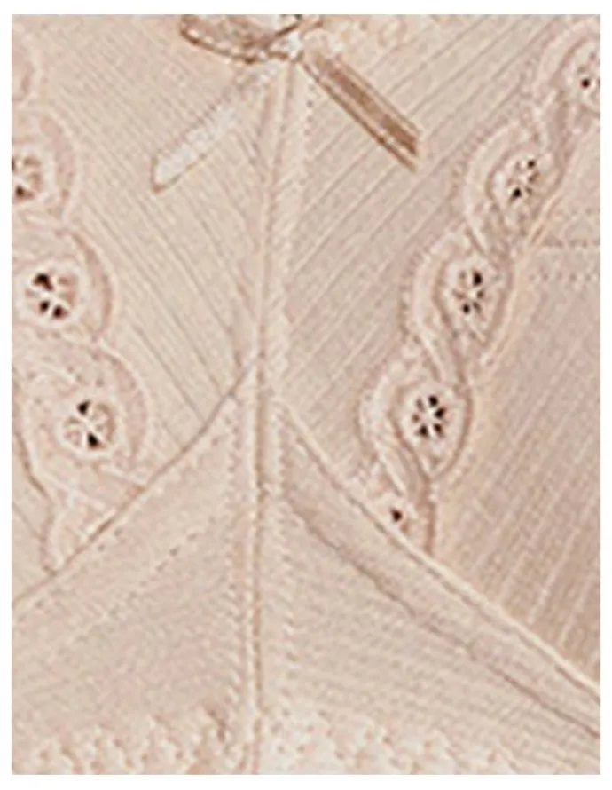 Naturana Wirefree Ribbed Pure Cotton Bra in Beige