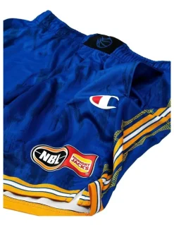 NBL Store Brisbane Bullets 25/26 Primary Shorts in Blue