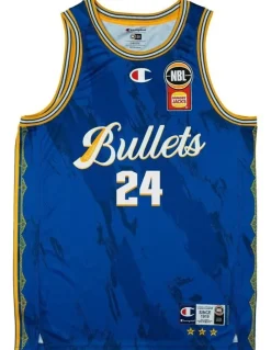NBL Store Brisbane Bullets 25/26 Primary Jersey in Tyrell Harrison