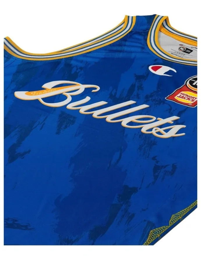NBL Store Brisbane Bullets 25/26 Primary Jersey in Tyrell Harrison
