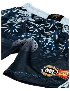 NBL Store Cairns Taipans Indigenous Shorts 25/26 in Navy