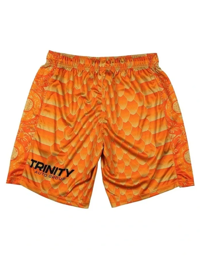 NBL Store Cairns Taipans 25/26 Primary Shorts in Orange