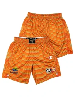 NBL Store Cairns Taipans 25/26 Primary Shorts in Orange