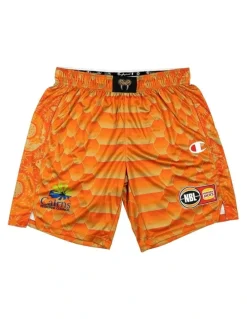 NBL Store Cairns Taipans 25/26 Primary Shorts in Orange