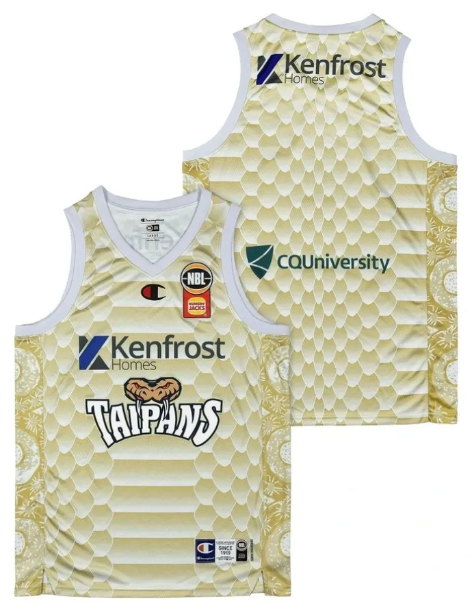 NBL Store Cairns Taipans 25/26 Alternate Jersey in Yellow