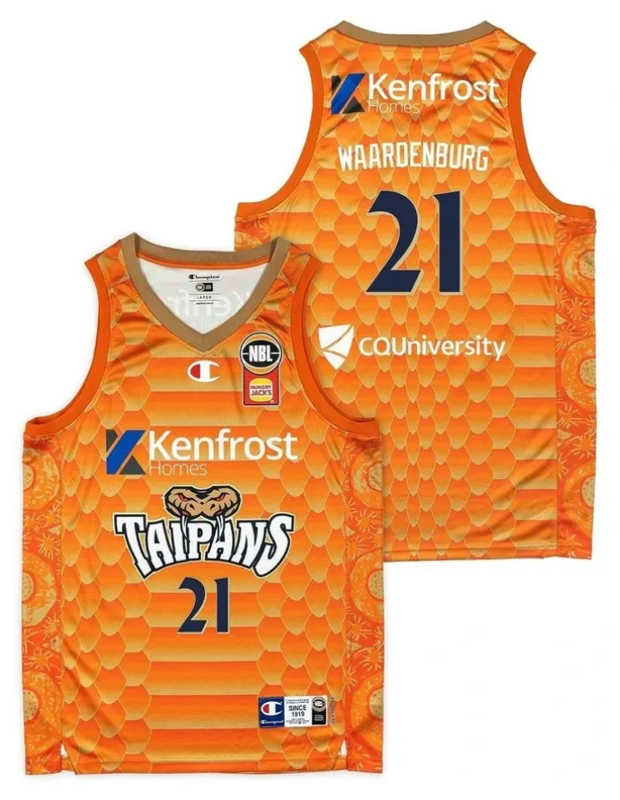 NBL Store Cairns Taipans 25/26 Primary Jersey in Sam Waardenburg