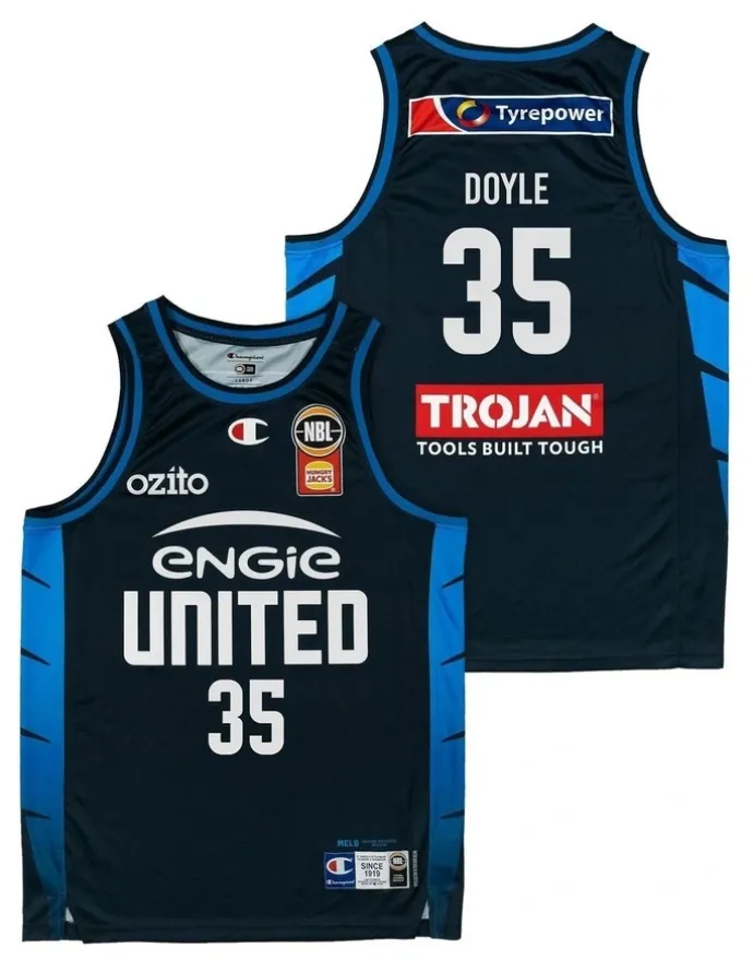 NBL Store Melbourne United 25/26 Primary Jersey in Milton Doyle