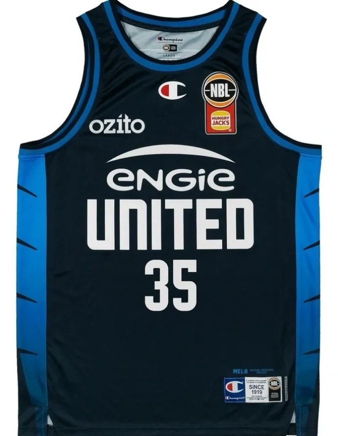 NBL Store Melbourne United 25/26 Primary Jersey in Milton Doyle