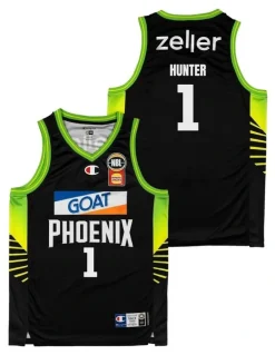 NBL Store S.E. Melbourne Phoenix 25/26 Primary Jersey Jordan Hunter in Black