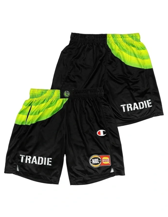 NBL Store S.E. Melbourne Phoenix 25/26 Space Jam Shorts Pack of 2 in Black