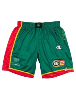 NBL Store Tasmania JackJumpers 25/26 Space Jam Shorts Pack of 2 in Green