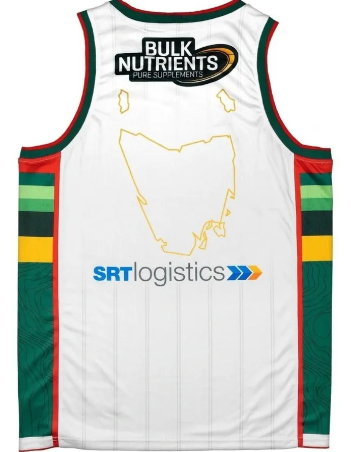 NBL Store Tasmania JackJumpers 25/26 Alternate Jersey in White