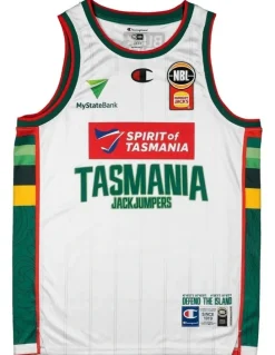 NBL Store Tasmania JackJumpers 25/26 Alternate Jersey in White