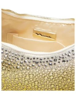 Nina Allie Bag in Gold Ombre Crystal
