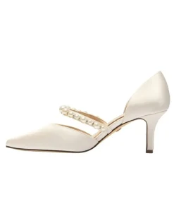 Nina Blair Heeled Shoes in Ivory