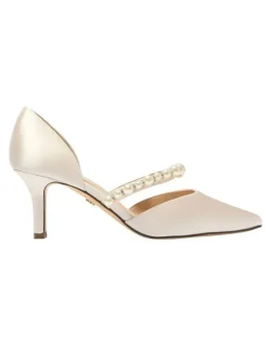 Nina Blair Heeled Shoes in Ivory