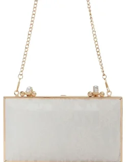Nina Boujee Bags in Ivory Lace