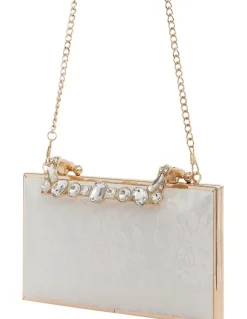 Nina Boujee Bags in Ivory Lace