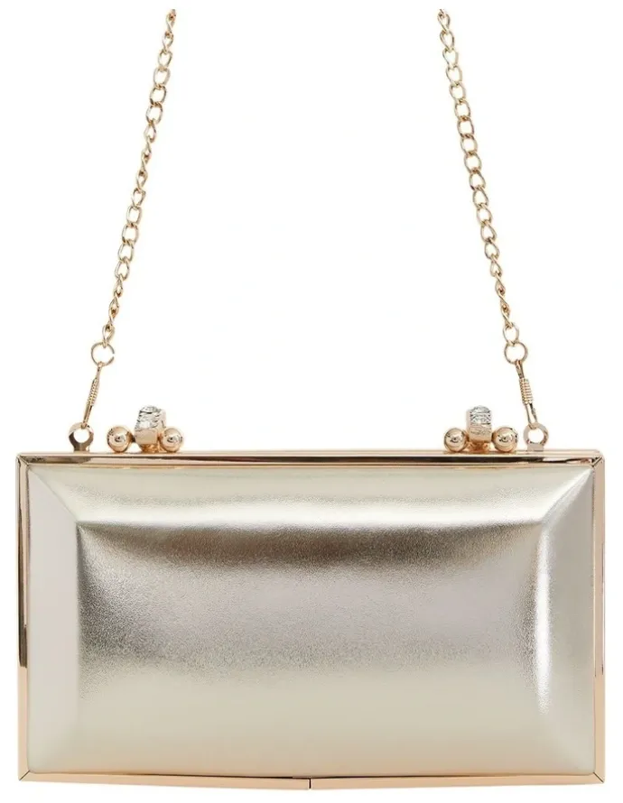 Nina Boujee Bags in Platino Luna Foil