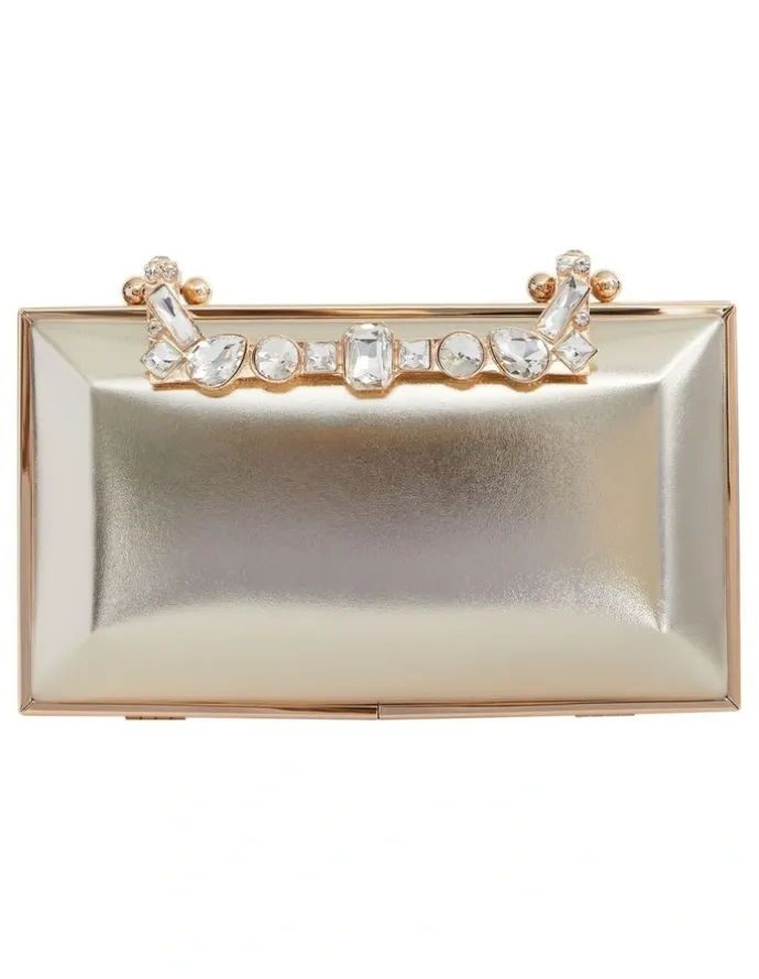 Nina Boujee Bags in Platino Luna Foil
