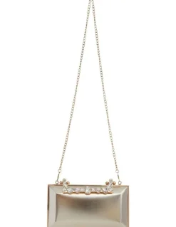 Nina Boujee Bags in Platino Luna Foil