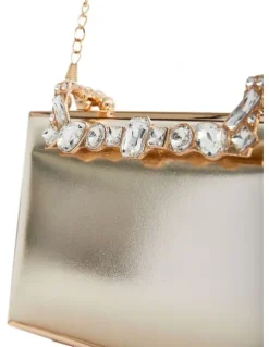 Nina Boujee Bags in Platino Luna Foil