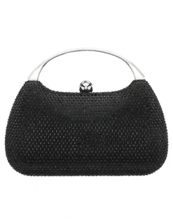 Nina Brando Bag in Black Crystal
