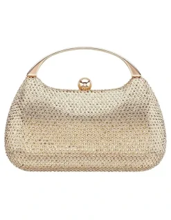 Nina Brando Bag in Gold Crystal