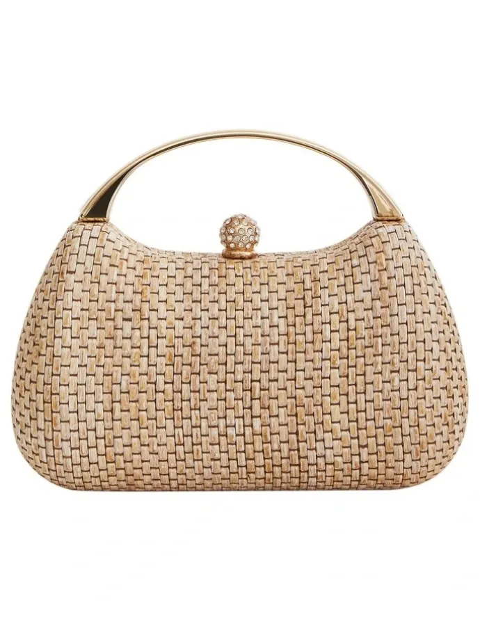 Nina Brando Bags in Natural Weave