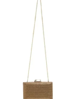 Nina Desyre Gold Clutch Bag