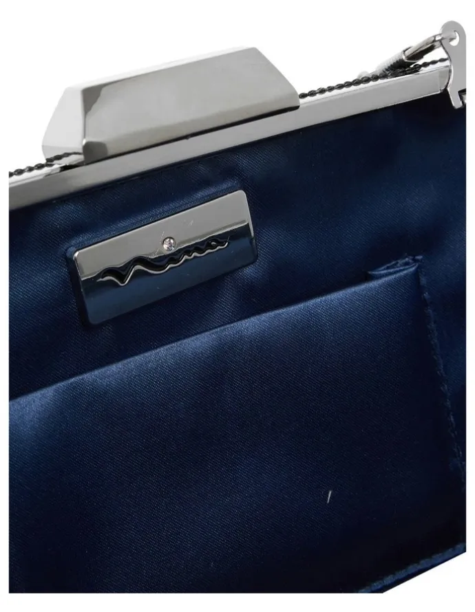 Nina Desyre Navy Clutch Bag
