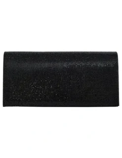 Nina Deva Bags in Black Crystal