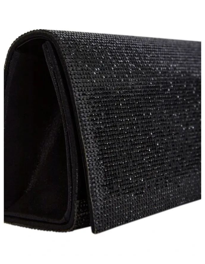 Nina Deva Bags in Black Crystal