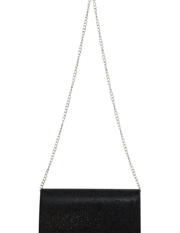 Nina Deva Bags in Black Crystal
