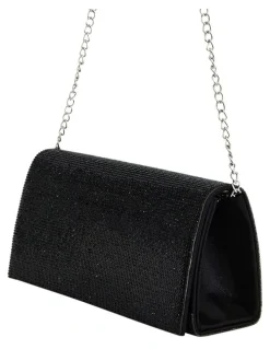 Nina Deva Bags in Black Crystal