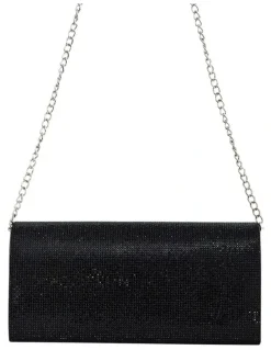 Nina Deva Bags in Black Crystal