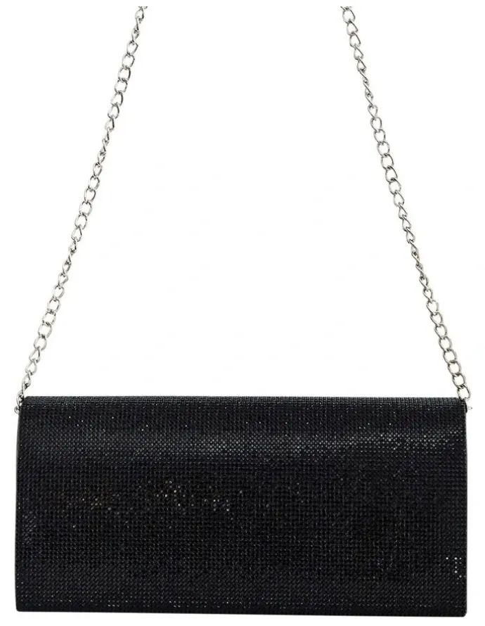 Nina Deva Bags in Black Crystal