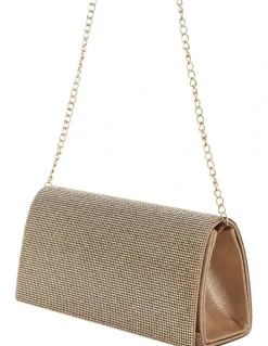 Nina Deva Bags in Gold Crystal