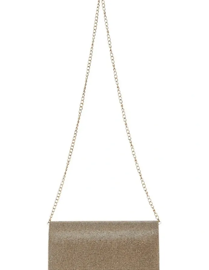 Nina Deva Bags in Gold Crystal
