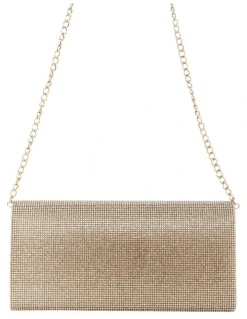 Nina Deva Bags in Gold Crystal