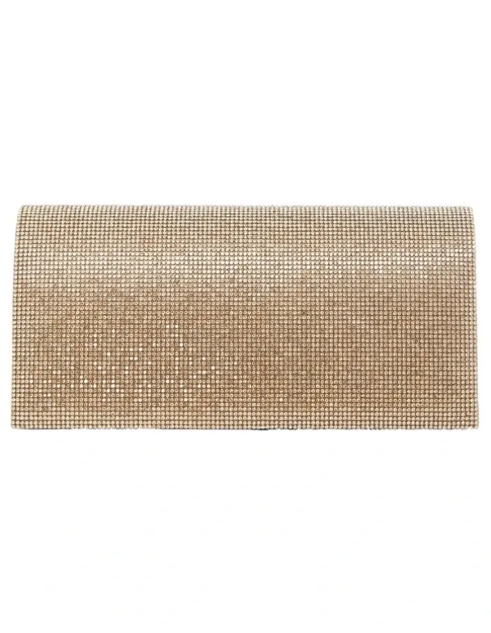 Nina Deva Bags in Gold Crystal